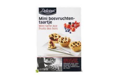 delicieux bosvruchtentaartjes