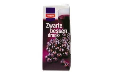 perfekt zwarte bessen drank