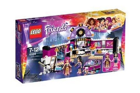 lego friends popster kleedkamer