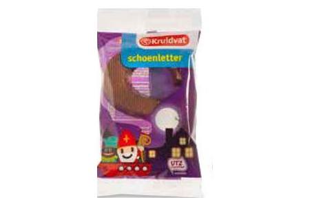 kruidvat mini melkchocolade schoenletter s