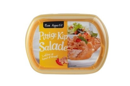 bon appetit pittige kip salade