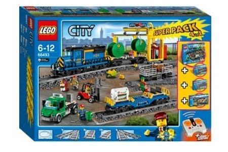 66439 lego city trein superpack 4 in 1