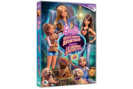 dvd barbie en haar zusjes in het grote puppy avontuur