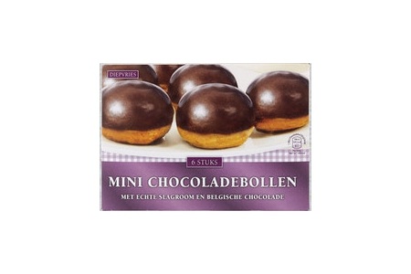 mini chocoladebollen