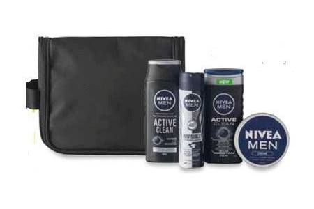 nivea men geschenkset toilettas