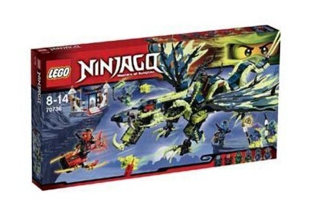 lego ninjago aanval van de morro draak 70736