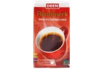 deen snelfilterkoffie roodmerk