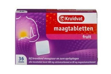 kruidvat maagtabletten fruit