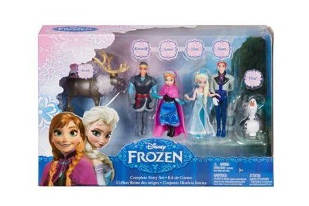 frozen geschenkset met 6 figuren