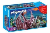 playmobil 4840 groene drakenridder met katapult