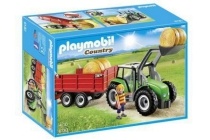 playmobil 6130 tractor met aanhangwagen