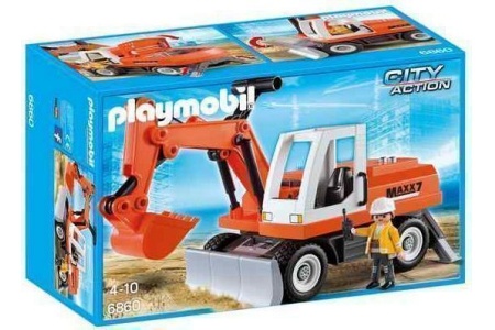 playmobil city action sleepgraver 6860