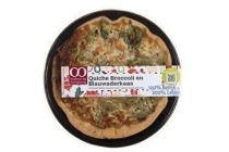 de oorsprong quiche broccoli blauwaderkaas