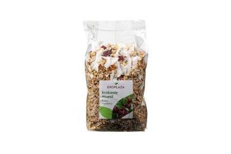 ekoplaza muesli krokant kokos cranberry