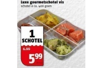 luxe gourmetschotel vis