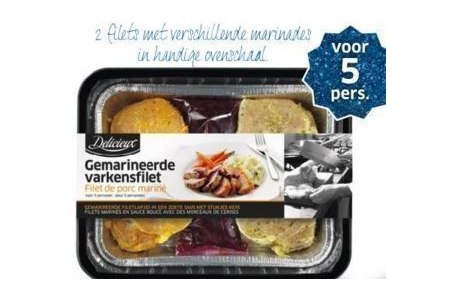 delicieux gemarineerde varkensfilet