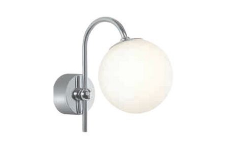 badkamerwandlamp silvery