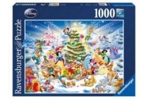 1000 stuks puzzel kerstmis met disney