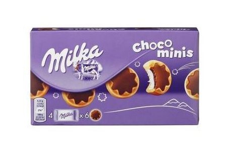 milka choco minis chocoladekoekjes