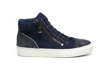 piure blauwe sneakers