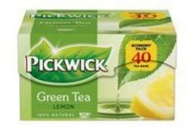 pickwick green tea