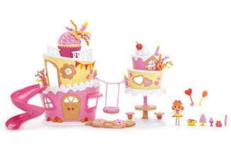 mini lalaloopsy super silly party doll cake playset