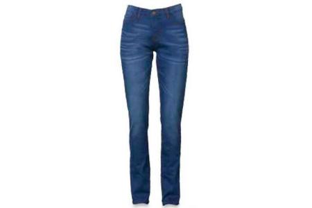 dames denim broek denimblauw