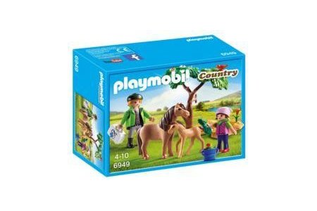 6949 dierenarts met pony s playmobil