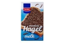 perfekt chocolade hagel melk