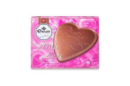 droste melkchocolade hart