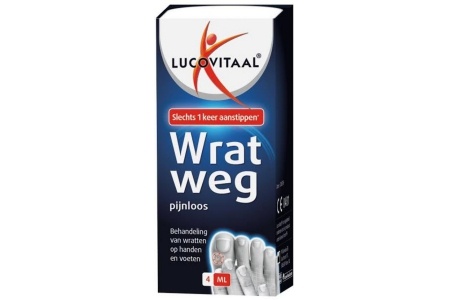 lucovitaal wrat weg