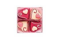 heart petits fours