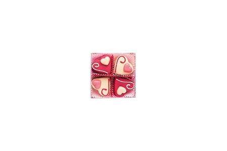 heart petits fours