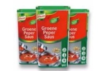 knorr groene pepersaus