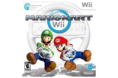 wii console en game