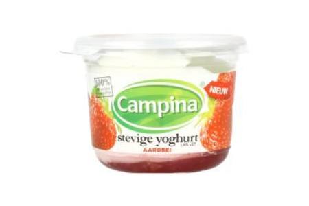 campina stevige yoghurt aardbei