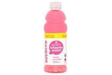 sourcy vitaminwater framboos 1 liter