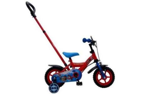 paw patrol 10 fiets met duwstang