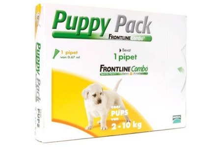 frontline spot on puppypack