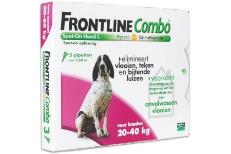 frotline combo spot on hond 20 40 kg
