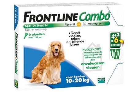 frontline combo spot on hond 10 20 kg