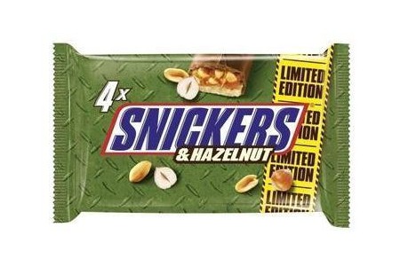snickers hazelnoot