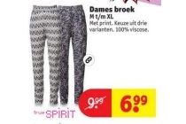 true spirit damesbroek