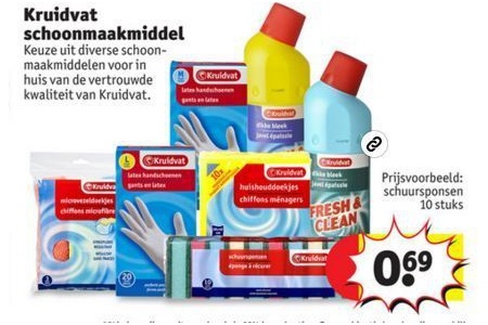 kruidvat schoonmaakmiddel