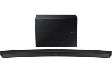 curved soundbar subwoofer