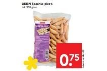 deen spaanse pico s