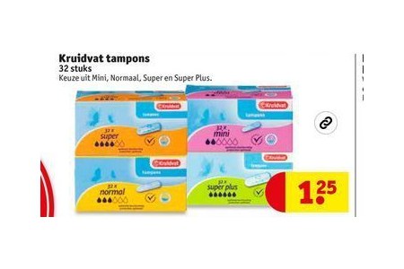 kruidvat tampons