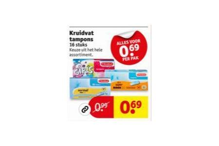 kruidvat tampons