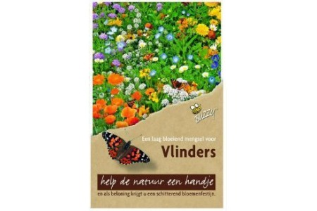 buzzy flower mix vlinders laag