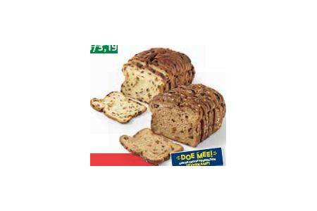 spar muesli rozijnen of krentenbrood